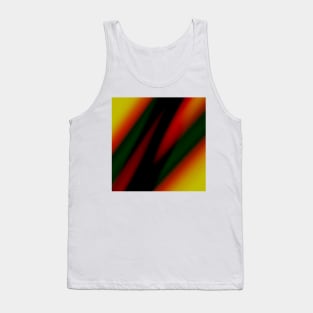 yellow blue red green abstract texture Tank Top